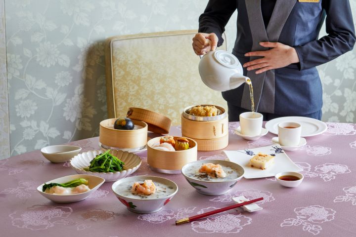老饕最愛的「假日金龍中式早茶超值雙饗券」，每張1,299元，享6折優惠，以特惠價品味正宗道地港點。圖/圓山大飯店提供
