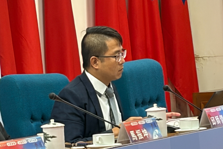 邱師儀研判，北京徹底鎖定美國對台140億美元軍購，最終美方很可能會拖延處理。圖/記者高陸攝影