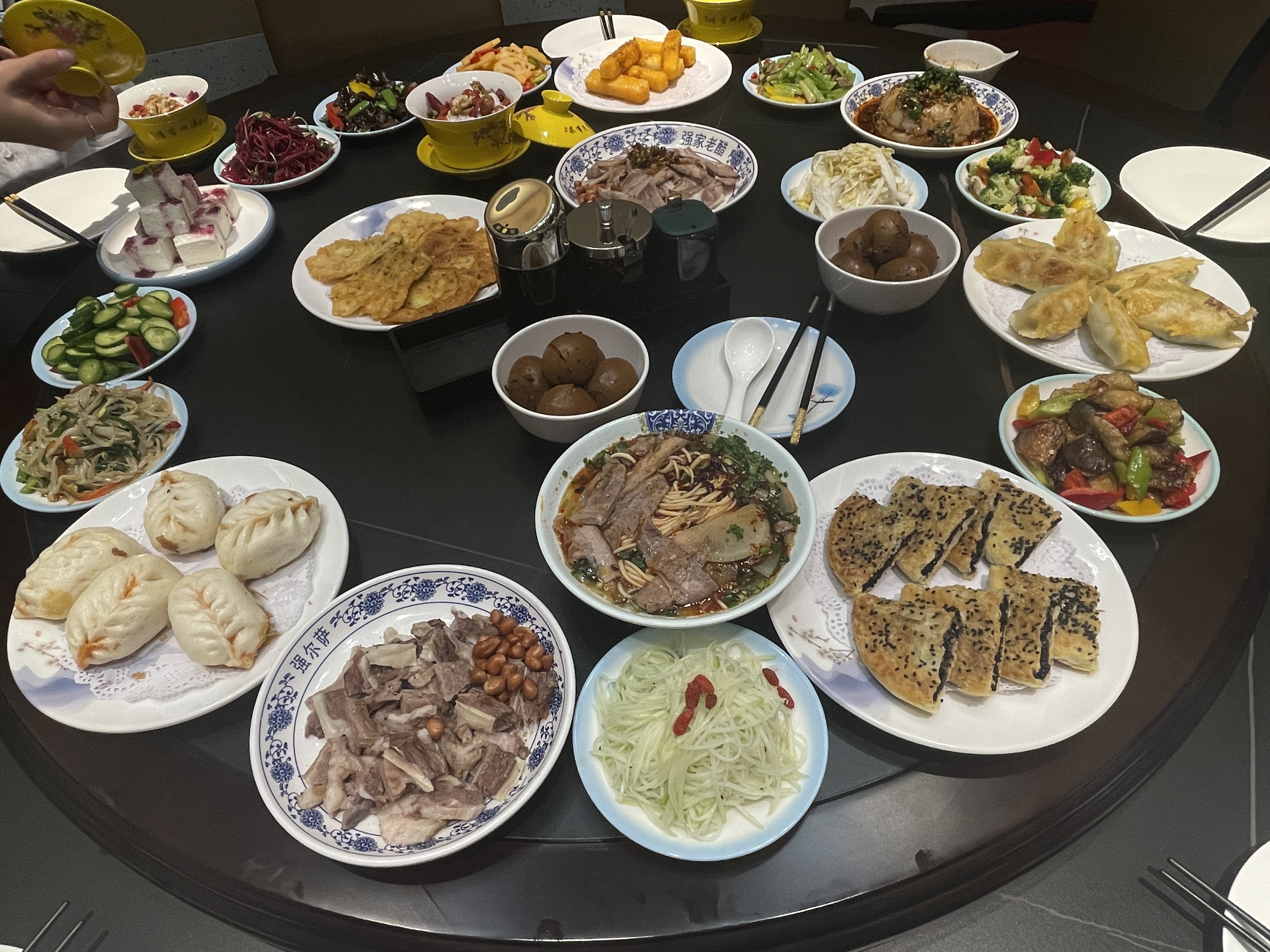 吳忠早茶，是當地養生文化、美食文化與商業文化的融合，也代表了一種悠然的生活態度。圖/陳素貞攝