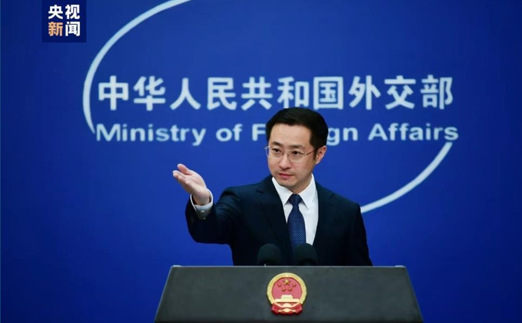 大陸外交部發言人林劍21日在例行記者會中直接回絕美方要求共同制裁伊朗的提議。資料照。圖/取自央視