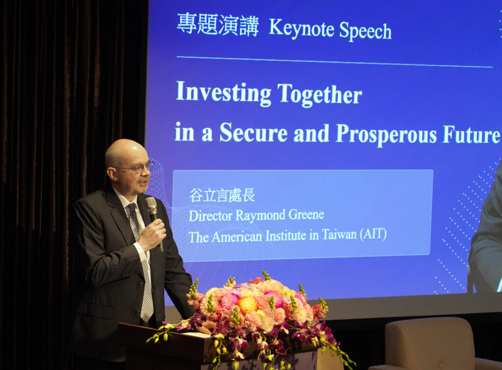 美國在台協會處長谷立言2024年到任後，積極推銷美國軍火和美國能源。圖/取自美國在台協會