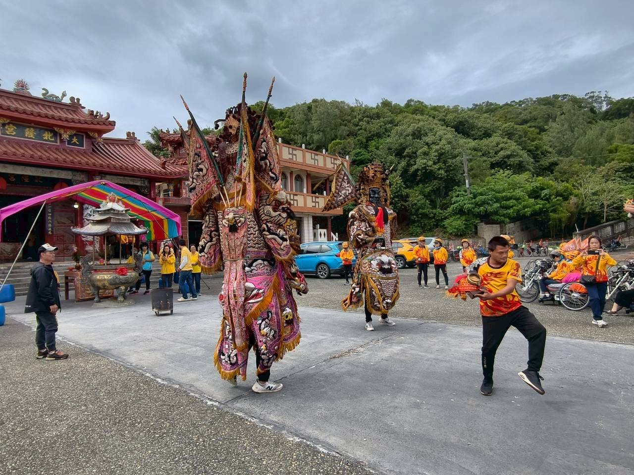 位於臺九線旁的北隆宮。圖/記者衣冠城攝