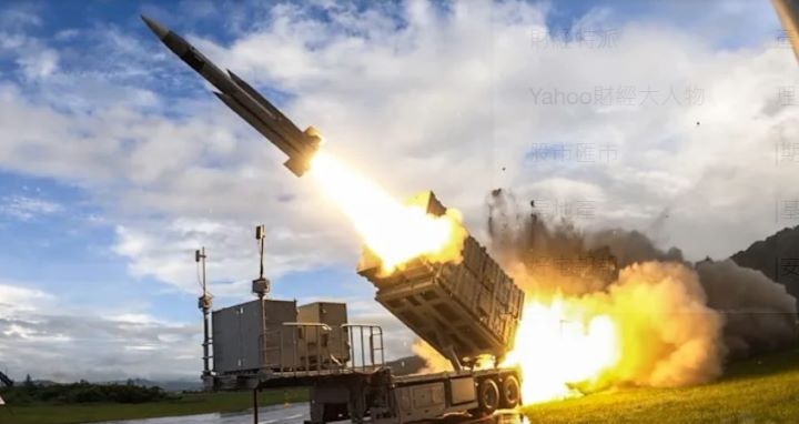 中科院自行研製的雄風三型超音速反艦飛彈試射。圖/取自中科院