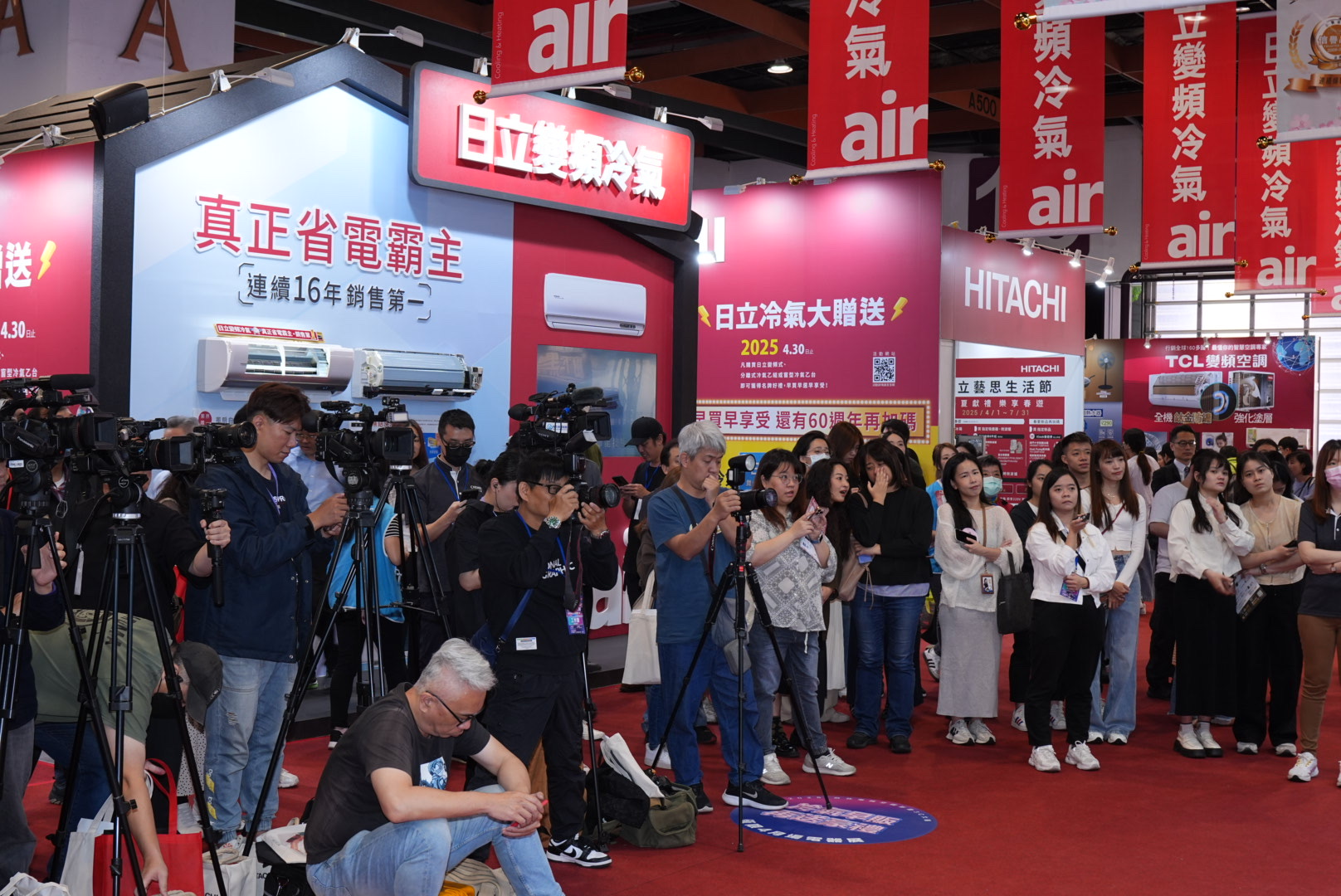 台灣年度最大電器展4/11-14台北世貿一館盛大登場。圖/陳思豪攝