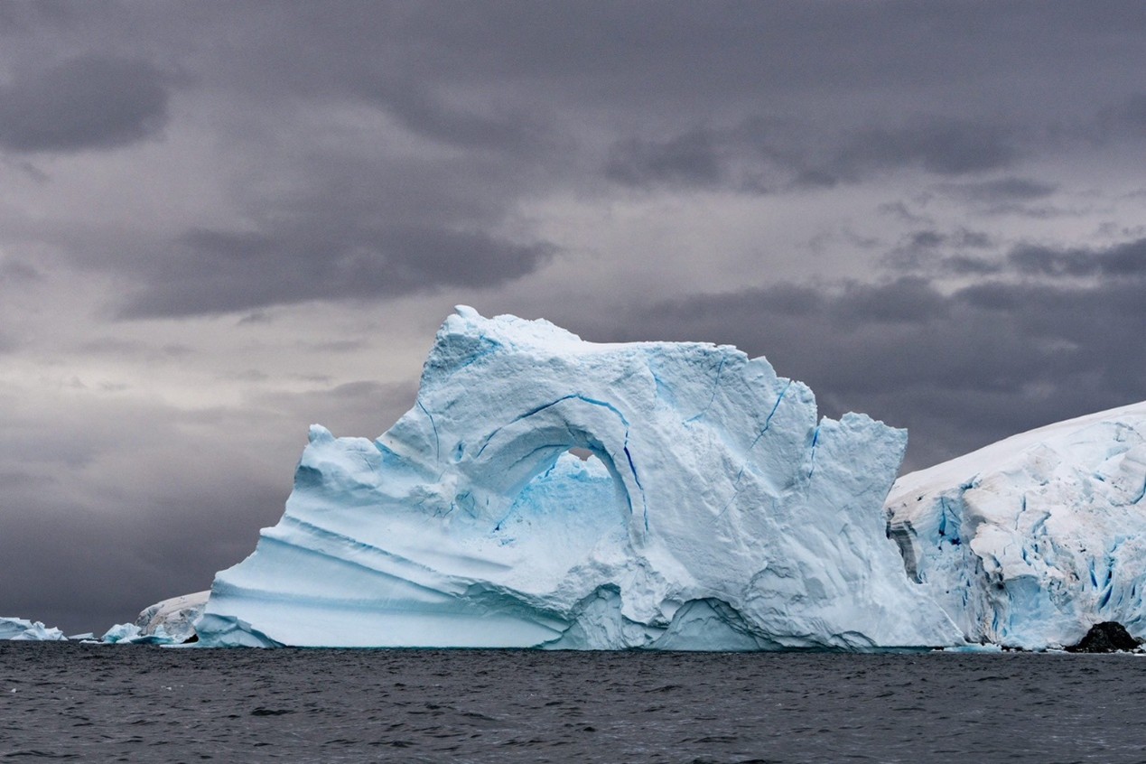 窗外看出去的冰山一隅。圖/開元周遊提供