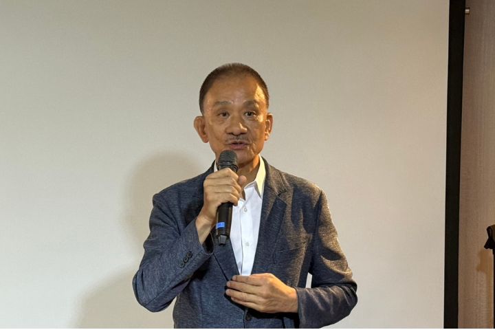 Hi-Q中華海洋生技董事長張永聲說，這是企業回饋社會最真摯的方式。圖/張蔭泉攝
