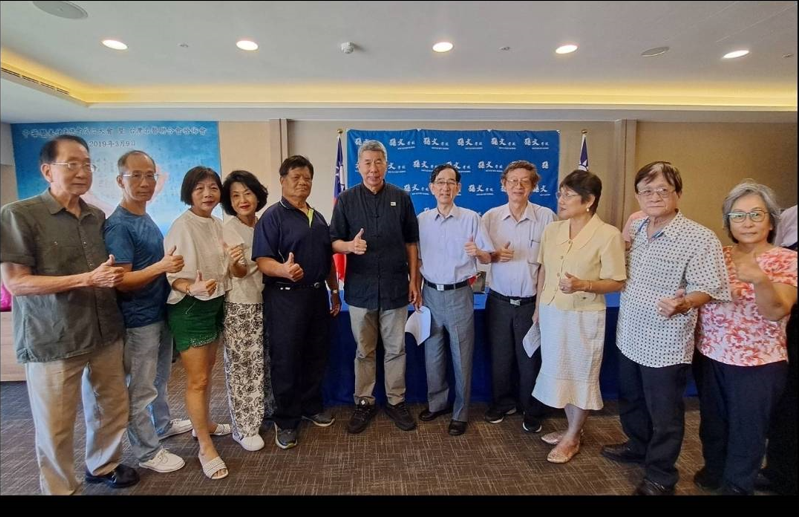 孫文學校總校長張亞中17日在台北發表國民黨勝選方程式。圖/記者宋秉忠攝