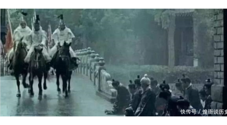 1644年滿清入關。圖/取自惶衙談歷史