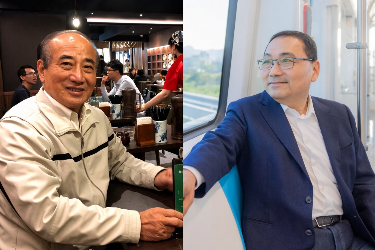 陳淞山認為,新北及高雄是2026關鍵兩地,但國民黨要贏,黨主席鄭麗文應想盡辦法找出對兩市最具影響力的侯友宜(右)及王金平(左)。圖/取自侯友宜、王金平臉書