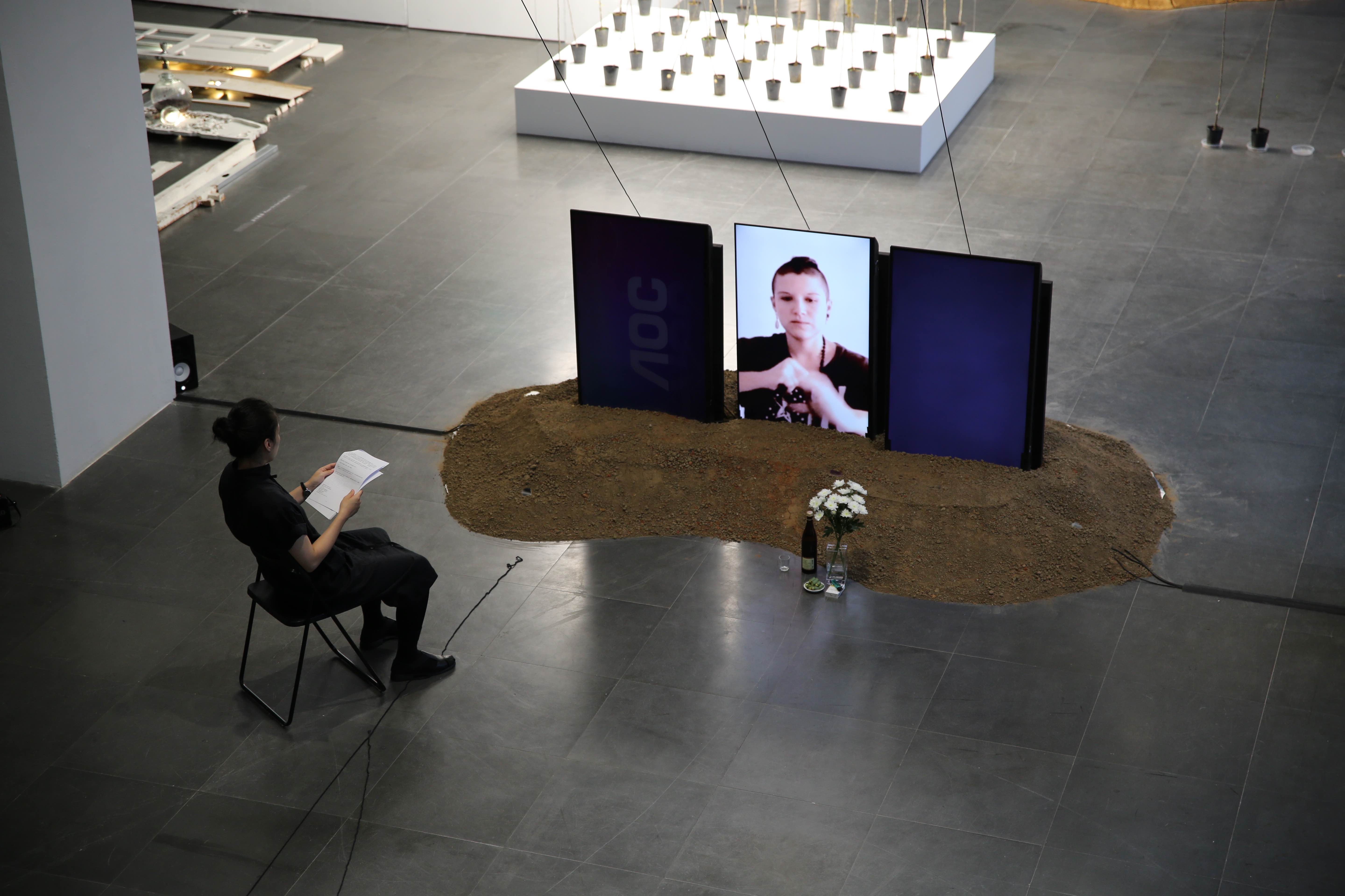 李紫彤《力求失真的嗓音》展覽計畫，圖/藝術家提供