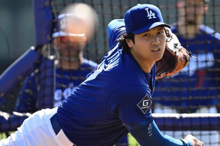 大谷將代表日本隊參加3月世界棒球經典賽,道奇球團已規劃他屆時僅以指定打者身分出賽,不安排登板投球。圖/取自道奇 IG