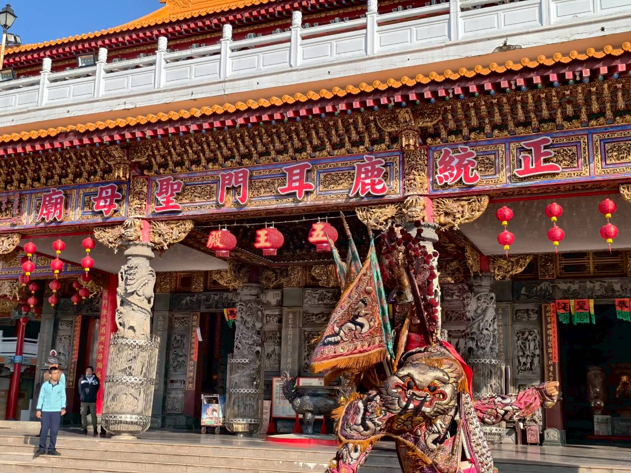 鹿耳門聖母廟。圖/記者衣冠城攝