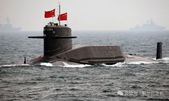   大陸持續擴充核潛艇建造能力，除了094型彈道飛彈核潛艇外，093B型核動力巡弋飛彈潛艇等新型潛艦也陸續出現。圖/取自央視