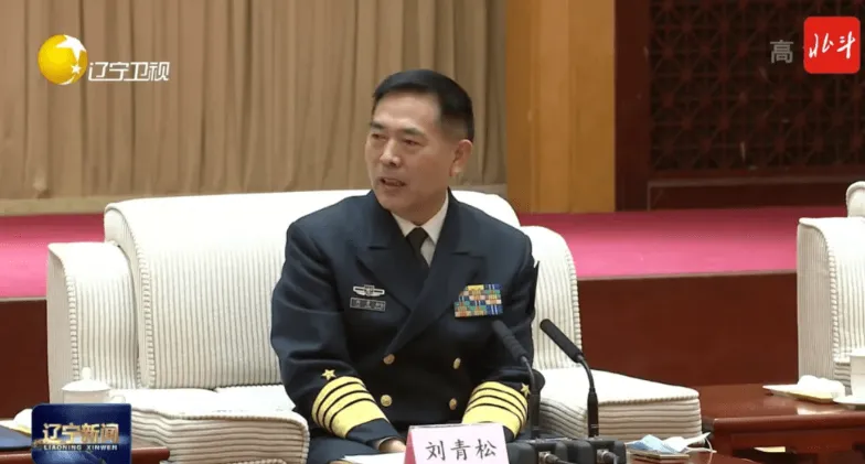 劉青松2018年曾任東部戰區副政委,2022年升上將後轉任北部戰區政委,隔年6月出任東部戰軍政委。圖/取自遼寧衛視