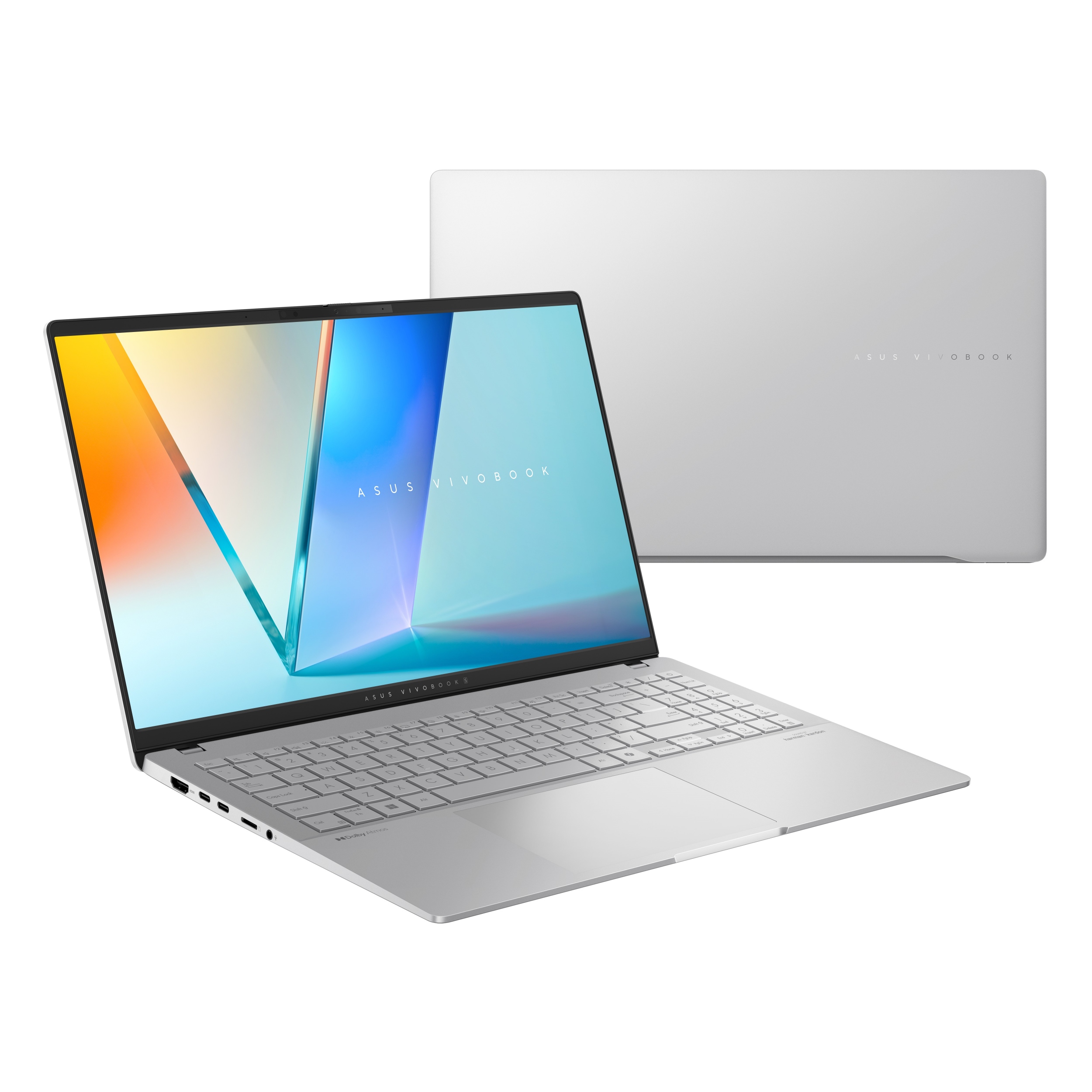 ASUS Vivobook S 15搭載Qualcomm Snapdragon X Elite 處理器及AI引擎，NPU具備45 TOPS，總算力高達75 TOPS。圖/華碩提供