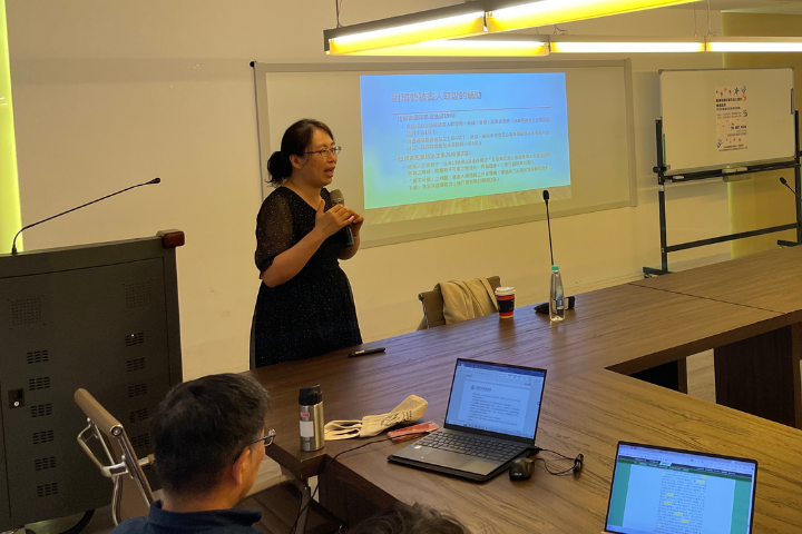 當初楊父爆出的二審法官說「有沒有機會讓他們孝順你們？」他今日直接點出就是二審中途更換的受命法官汪怡君（圖），後來高升當教授。圖/取自政治大學