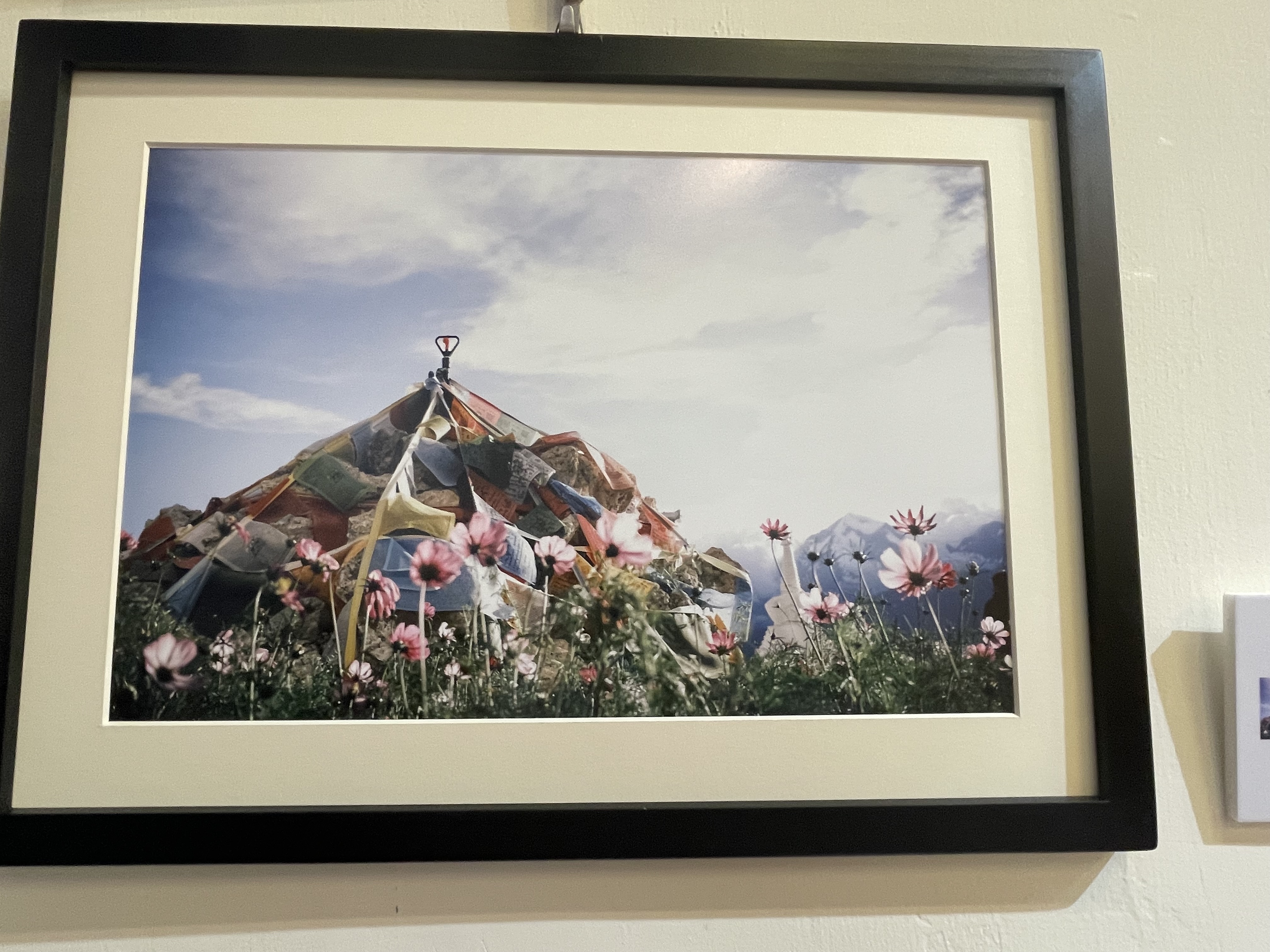 圖為此次展覽出的攝影作品之一。圖/記者洪子苓攝