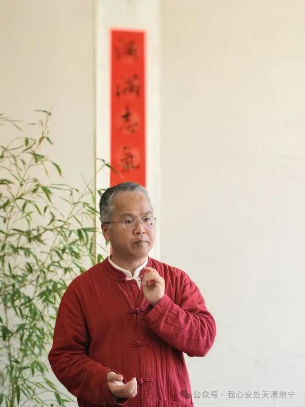 薛仁明認為，台灣與中國大陸都可以放在「禮樂文明」的文化脈絡中理解。圖/取自我心安處天清地寧公眾號