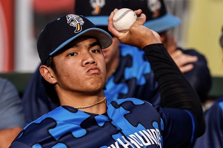  旅美投手林維恩實力不容小覷。圖/取自林維恩IG