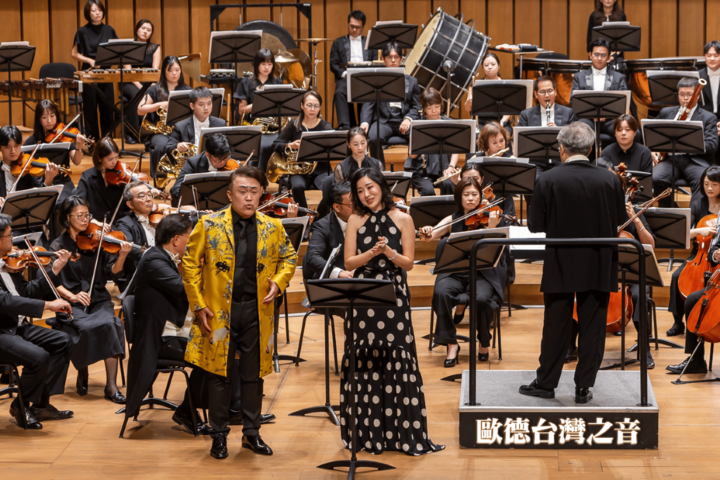第五屆歐德之音音樂會曲目加入男女高音演唱經典歌謠，讓氣氛嗨到最高點，更添感染力。圖/歐德集團提供