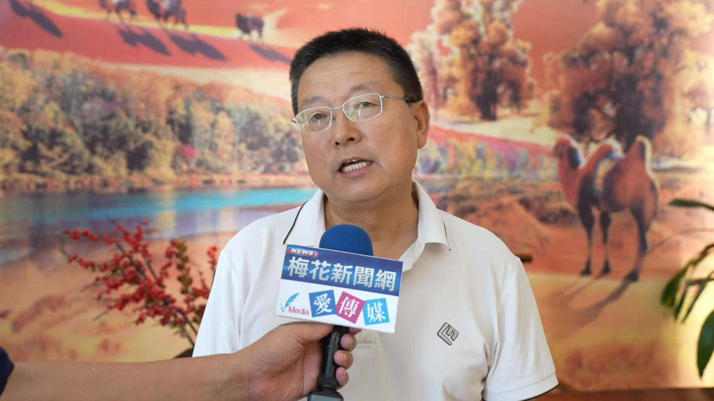 寧夏自治區台辦宣傳交流處處長張京磊表示，棒壘球是深受海峽兩岸青年喜愛的運動。圖/記者陳思豪攝