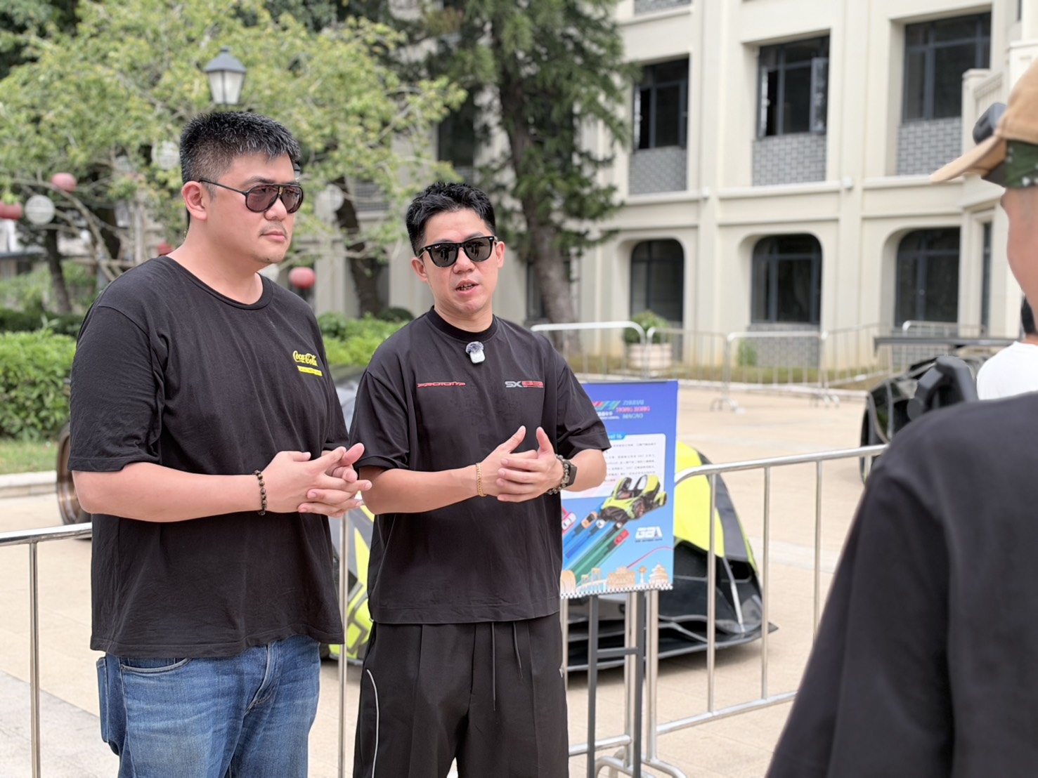 圖/主辦方邀請到台灣代表-冠軍賽車手蘇彥銘和網紅 Peter 前來共襄盛舉。