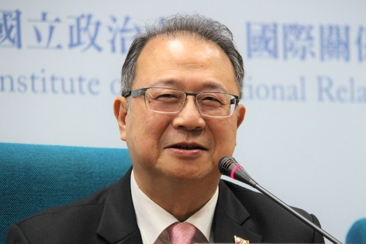 黃介正認為，鄭習會內容不會是習近平施壓美方的一步棋。圖/取自政大國關中心