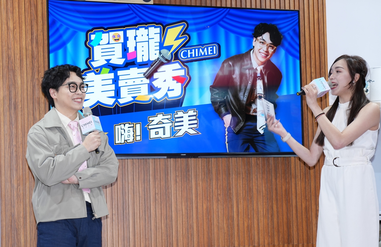 被問及感情狀況，賀瓏表示與現任女友感情穩定，但暫無結婚打算。圖/陳思豪攝