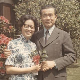 孫運璿院長與夫人俞蕙萱，是一對天造地設好伴侶。圖/孫璐西提供