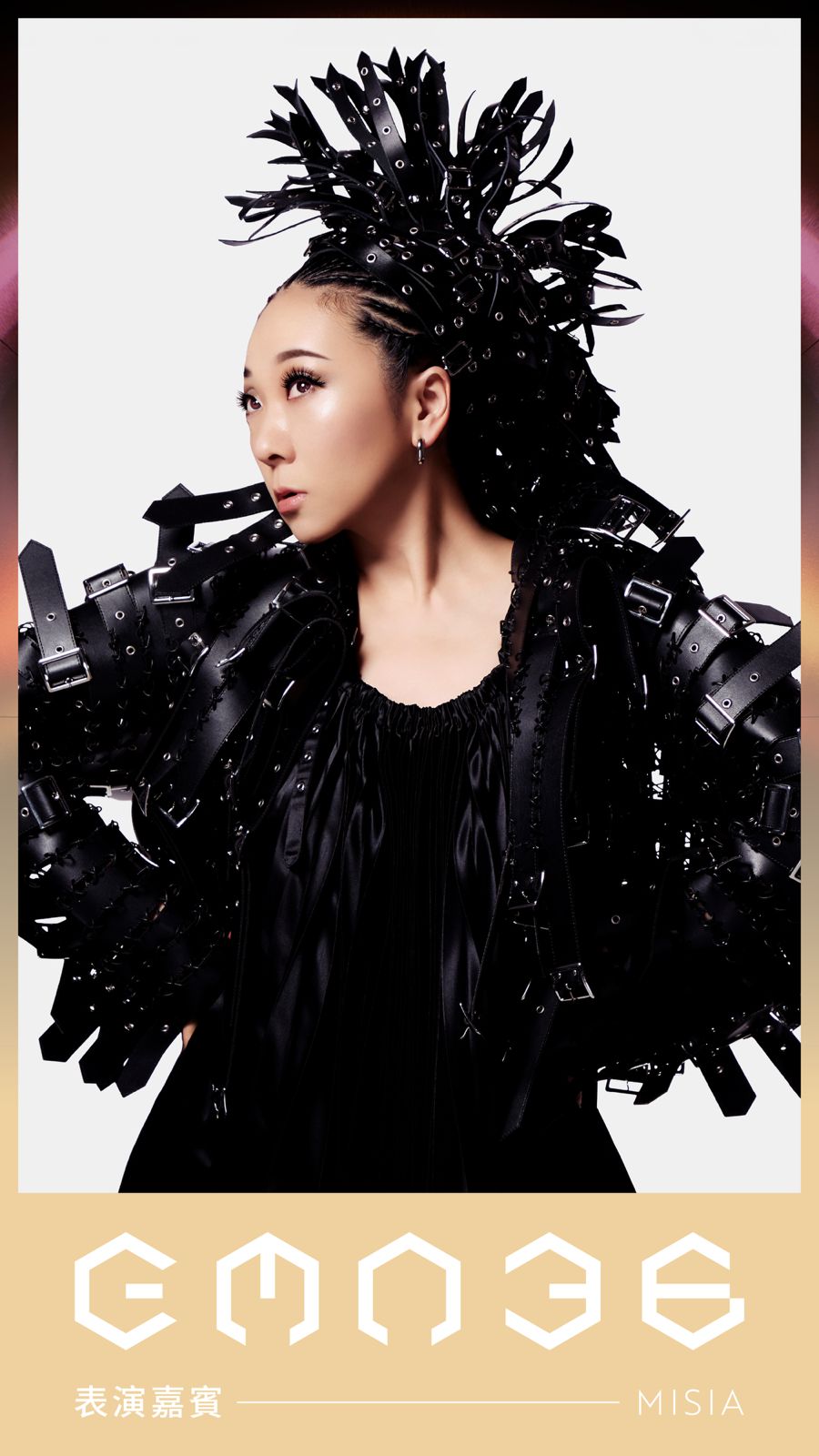 日本歌手MISIA擔任金曲獎表演嘉賓，此次是她睽違七年再度來台。圖/台視提供