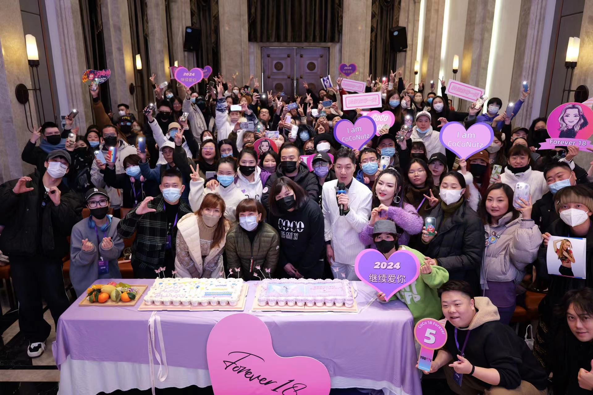 歌迷唱李玟的歌、跳李玟的舞，藉此紀念她離世後第一個冥誕。圖/李玟歌迷會提供