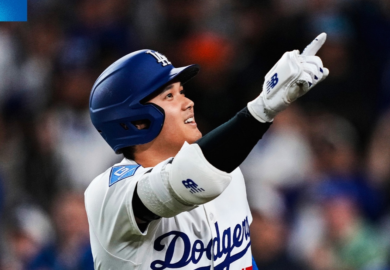 《富比士》的運動員富豪榜，洛杉磯道奇隊日籍球星大谷翔排名第9位，在棒球選手中排名第一，是唯一上榜的亞洲運動員。圖/取自MLB IG