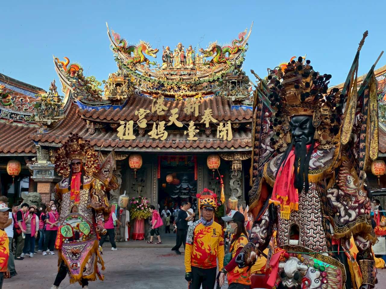 新港奉天宮。圖/記者衣冠城攝