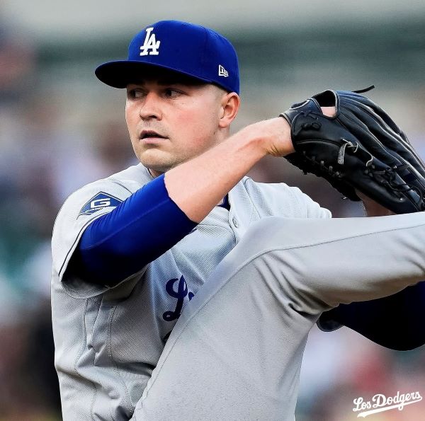  巨投史庫柏轉戰道奇隊後，首度面對前老虎隊友。圖/取自losdodgers IG