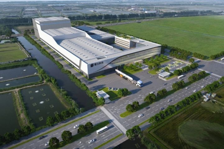 箭元中大型液體運載火箭總裝總測及回收復用基地鳥瞰圖。圖/取自潮新聞