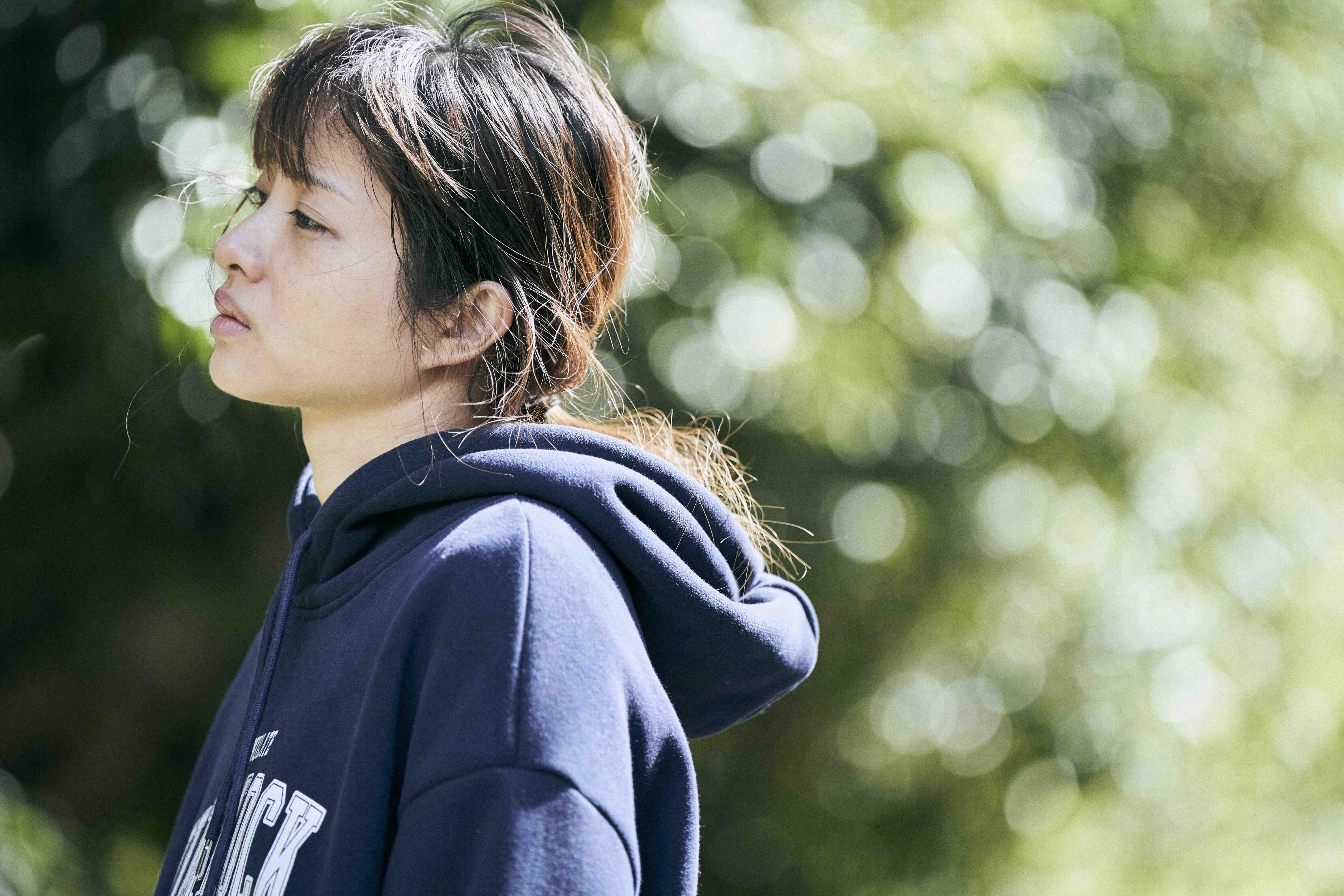 石原聰美在《我的女兒不見了》片中飾演一名為了尋找失蹤女兒而飽受欺凌的母親。圖/台北電影節提供