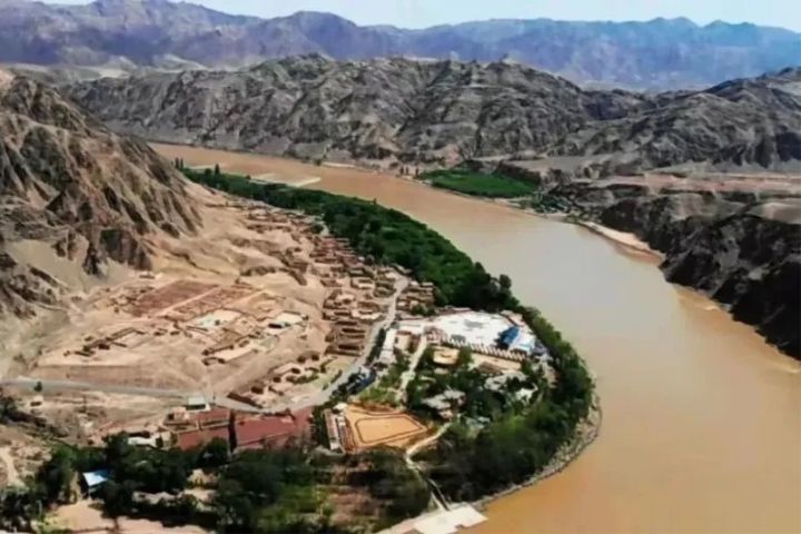 黑山峽位於寧夏與甘肅交界，被稱為黃河上游最後一段適合建設高壩的峽谷河段。圖/取自中衛發佈微信公眾號