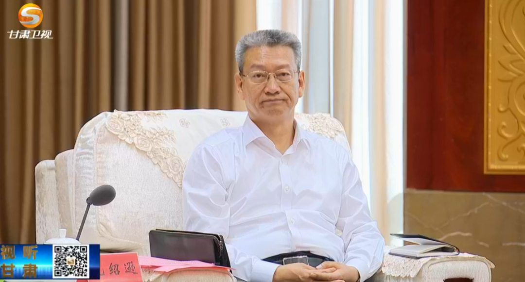 甘肅省人大常委會2日通過人事任命,決定任命原中辦副主任孔紹遜為甘肅省副省長,並決定由孔紹遜代理甘肅省長。圖/取自甘肅衛視
