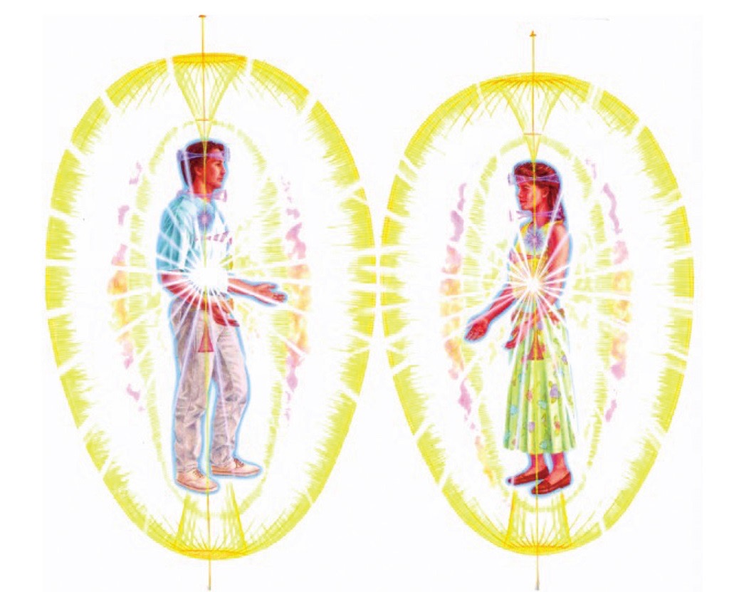 兩人相遇的經過，是兩個氣場互相交流的過程。圖/禪天下雜誌提供