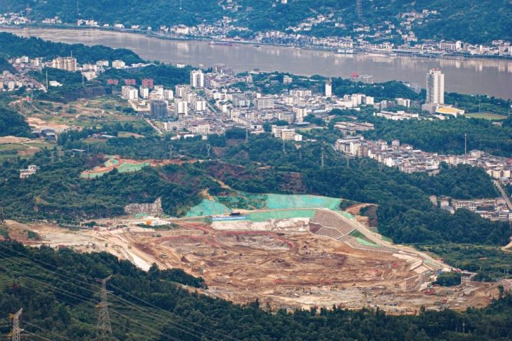 中國大陸三峽水運新通道工程,總投資達772億元人民幣。圖/取自新華社