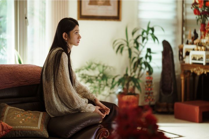 李千娜透露《恨女的逆襲》「小美」一角具備剛柔並濟的交際手腕,使她在事業非常成功。圖/華映娛樂提供