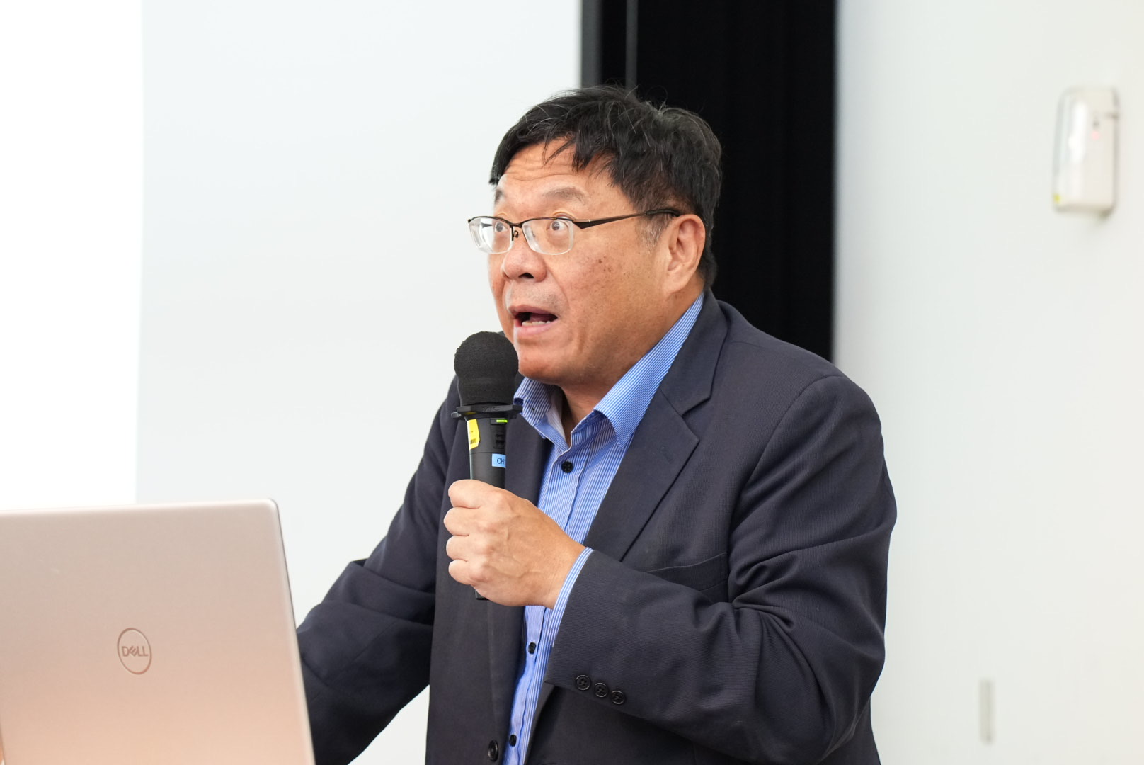 中經院區域發展研究中心主任劉大年13日指出，在對美談判上，台灣衝太快了。圖/記者陳思豪攝