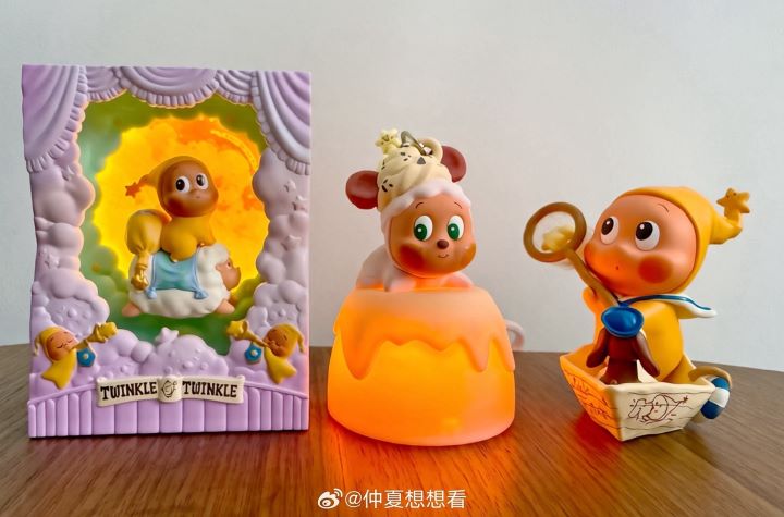 在LABUBU降溫之際，泡泡瑪特急尋下一個全球級IP，目前最受矚目的接班人就是「星星人」。圖/取自仲夏想想看微博