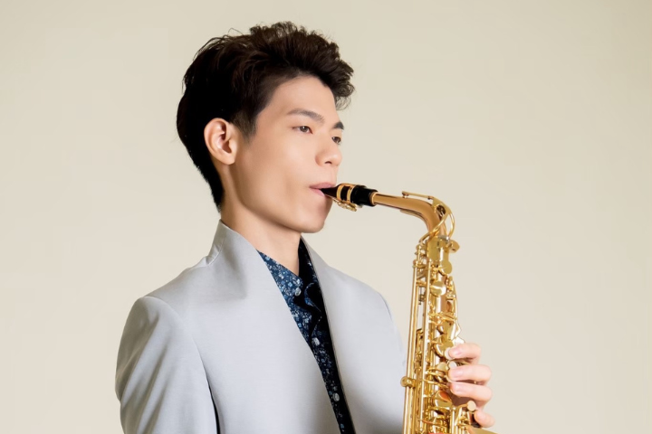 〈聽見幸福〉板城愛鄰感恩音樂會陣容吸睛-薩克斯風孫維廷。圖/取自億光文化基金會