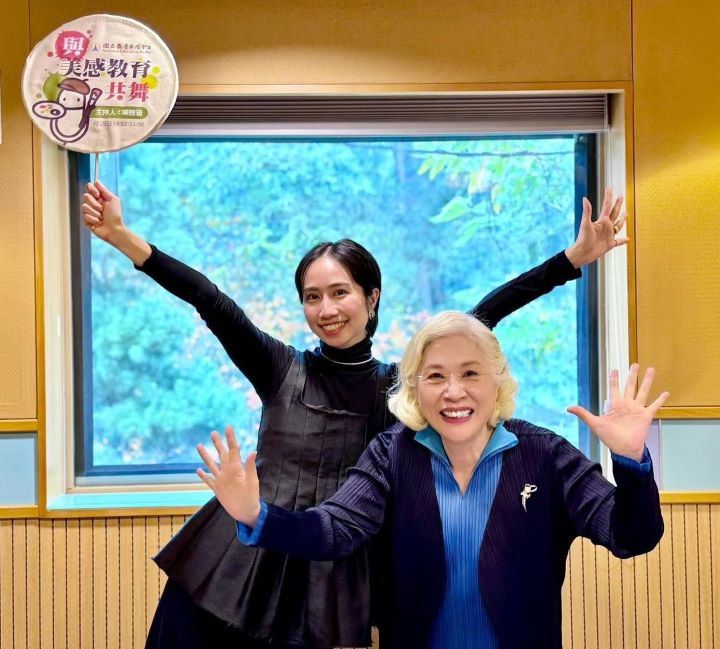 有時候舞蹈不是為了被看見，而是為了與當下相遇。圖/取自陳碧涵臉書