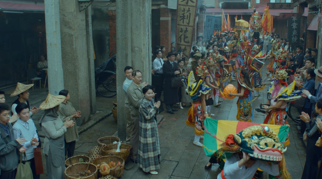 圖為《沉默的榮耀》戲中閩南陣頭的表演。圖／取自央視《看台海》