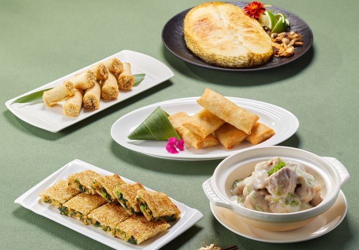 圓苑餐廳以當令食材為靈感，推出一系列春季限定佳餚，道道呈現湯鮮味醇、細膩溫潤的春日風味。圖/圓山大飯店提供