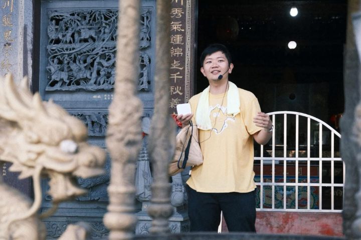 身為青農行動者的潘彥升，不只耕作土地，也耕耘文化。圖/取自陳碧涵臉書