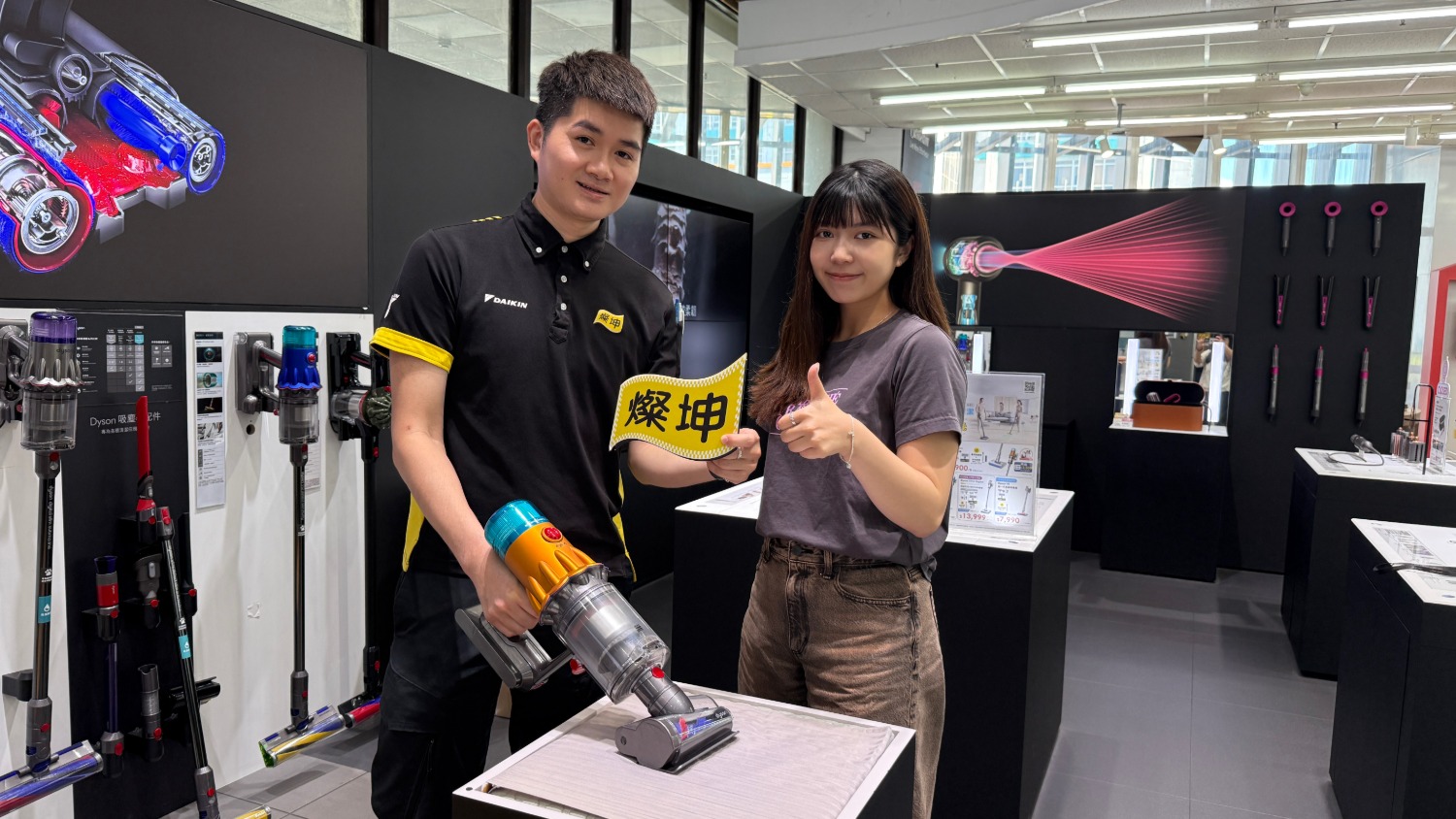 燦坤3C家電以「實體守護」為主打核心，是消費者採買3C家電唯一首選的通路。圖/燦坤提供