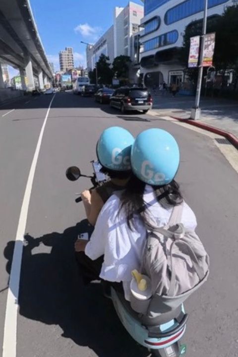 騎上GoShare,在台北街頭串起五個「歐洲站」。圖/開元周遊Kaytrip提供